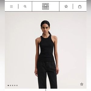 Toteme curved rib tank, M